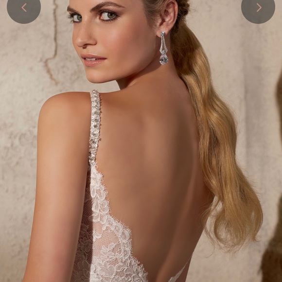 Mori Lee Wedding Dress. Used once. - Picture 3 of 8